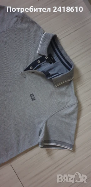 Hugo Boss Vito 36 Pique Pima Cotton Regular Fit Mens Size XL - 2XL  ОРИГИНАЛ! Мъжка Тениска!, снимка 1