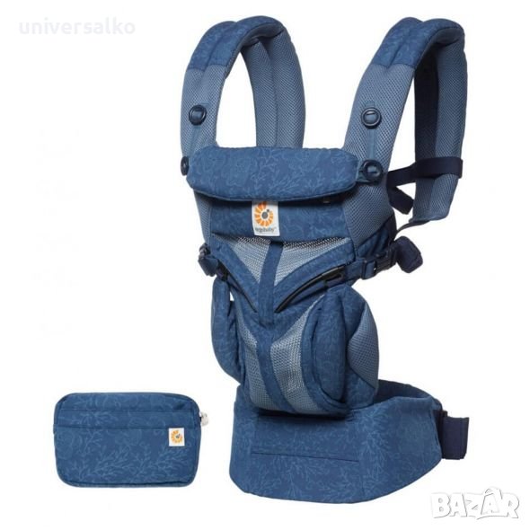 Ергономична раница Ergobaby Omni 360 Cool Air Blue blooms, снимка 1