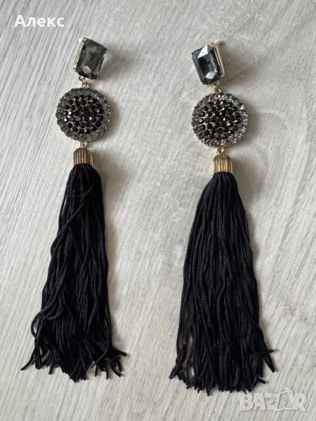 Обици с висулка, снимка 1