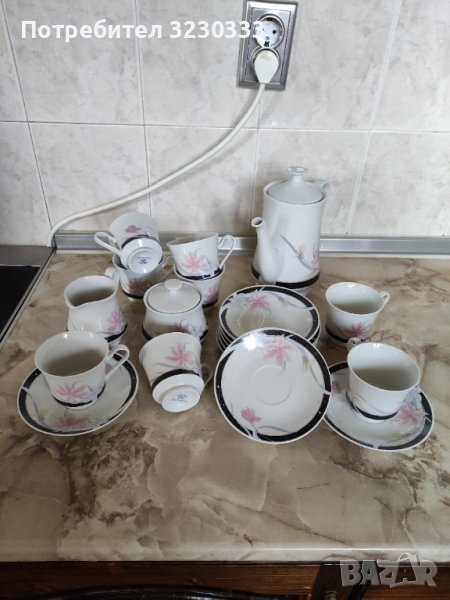 Порцеланов сервиз за чай 19части, снимка 1