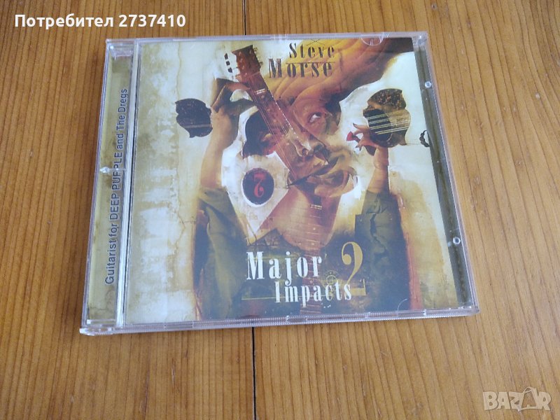STEVE MORSE - MAJOR IMPACTS 2 8лв матричен диск, снимка 1