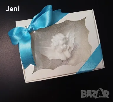 Ангелче от сапун Кръщене подаръчета за гости, снимка 1