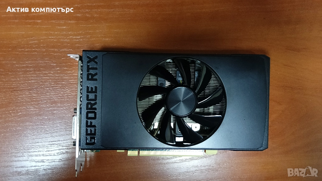 Видеокарта DELL NVIDIA GeForce RTX 2060 6GB GDDR6 192-bit DVI DP HDMI PCI-E, снимка 1
