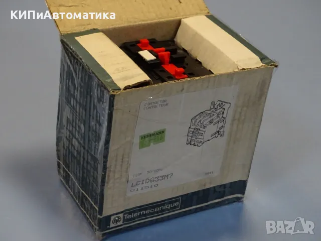 контактор Telemecanique LC1-D633 M7 contactor 80A 220V/50Hz, снимка 8 - Резервни части за машини - 48545839