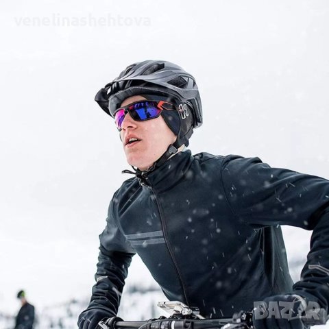 Зимна ветроустойчива шапка с процеп за очила колоездене ски, снимка 3 - Шапки - 39099792