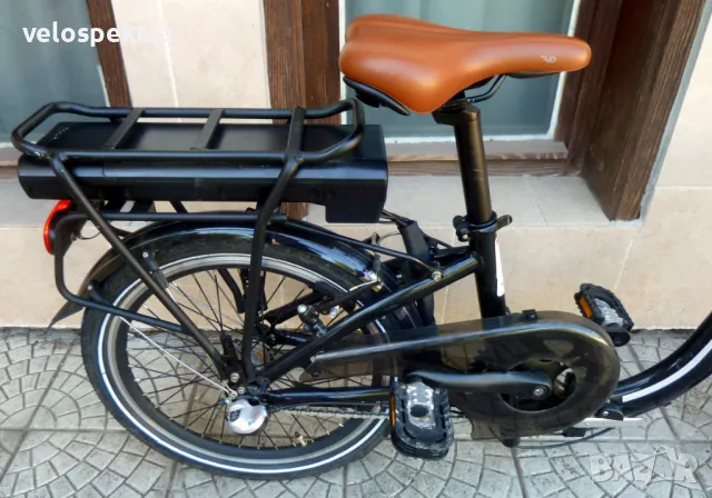 Електрически ЕНИК Изи- сгъваем "пони" ! На 170 км. Като НОВ ! 20 цола !, снимка 14 - Велосипеди - 50243616