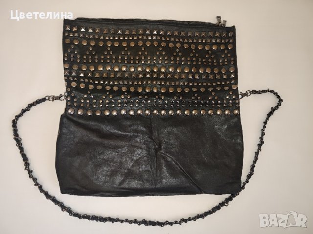 Дамска чанта-винтидж еко кожа с капси 19 лв. + подарък шапка с капси, снимка 5 - Чанти - 42622980