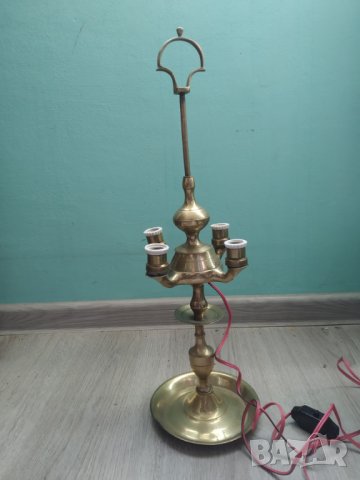 стара настолна лампа, снимка 1 - Настолни лампи - 39137855