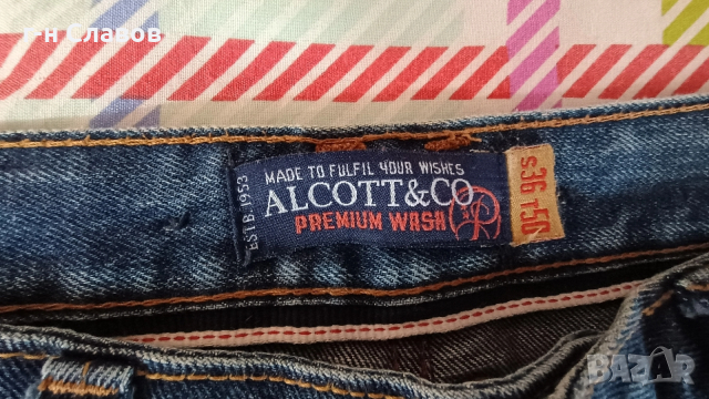 Дънки ALCOTT&CO / LEOX DENIM мъжки 2 броя, размер 36, снимка 3 - Дънки - 52689847