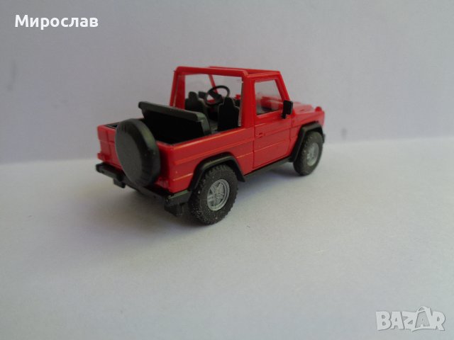 HERPA H0 1/87 MERCEDES BENZ G ДЖИП МОДЕЛ КОЛИЧКА, снимка 4 - Колекции - 41739234