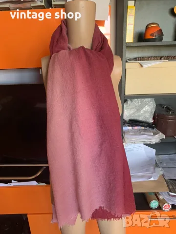 Зимен шал омбре Massimo Dutti-, снимка 7 - Шалове - 56313375