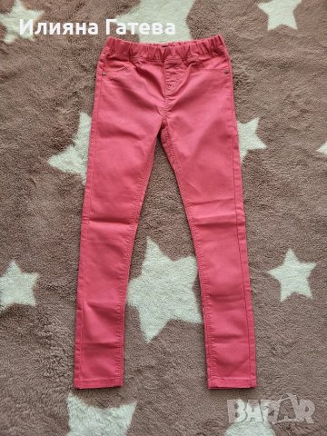 Дънки за момиче  8-9г обувани веднъж