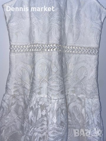 Нежна Дантелена Дамска Рокля! НОВА!, снимка 2 - Рокли - 41837674