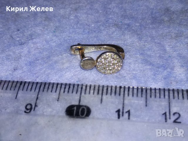 СКЪПОЦЕННА с ИСКРЯЩИ ЦИРКОНИ СРЕБЪРНА БЕЛ ЕПОК ОБЕЦА СРЕБРО 925 с АНГЛИЙСКО ЗАКОПЧАВАНЕ 38236, снимка 9 - Обеци - 40933161