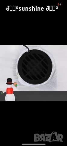 Снежен човек,надуваем,LED светлини,многоцветен, снимка 3 - Други - 52311761