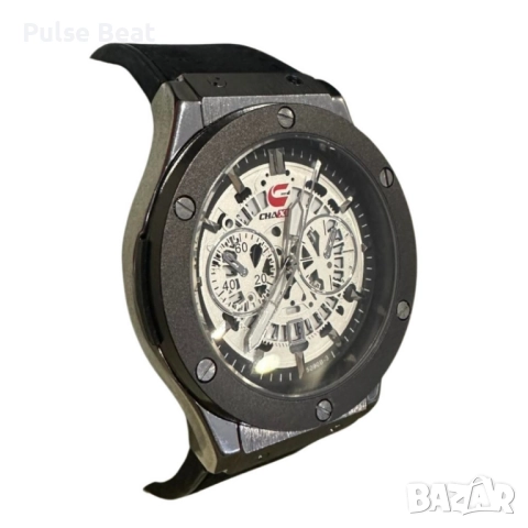 Луксозен мъжки часовник – Перфектната комбинация от стил и функционалност, снимка 3 - Мъжки - 52055344