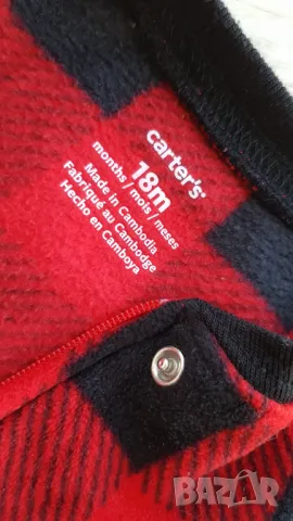 Коледен ромпър Carter's  12-18 месеца, снимка 5 - Бебешки гащеризони - 47672540