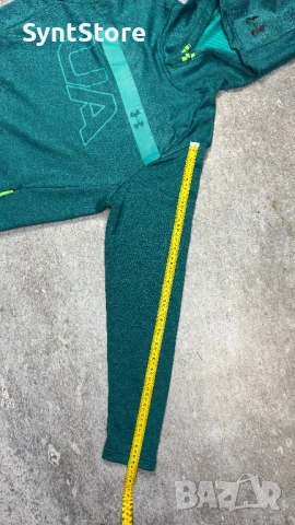 Спортен суитчър Under Armour, цвят Петролено Зелено, Размер М, снимка 6 - Суичъри - 53217719
