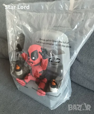 Контейнер за пуканки Babypool от филма „Дедпул и Върколака“ (Deadpool and Wolverine), снимка 3 - Колекции - 49287348