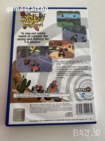 Cel Damage Overdrive за PS2, снимка 2 - Игри за PlayStation - 53755449