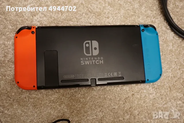 Nintendo Switch (v1) – пълен комплект + LAN адаптер + 512 GB SD, снимка 8 - Nintendo конзоли - 56012094
