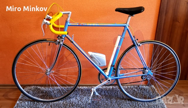 ПРОДАВАМ РЯДЪК РЕТРО ВЕЛОСИПЕД PEUGEOT PBN-10 /1973, снимка 14 - Велосипеди - 53692456