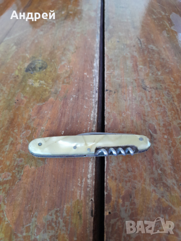 Стар джобен нож,ножче,ножка #33, снимка 1 - Други ценни предмети - 44717859