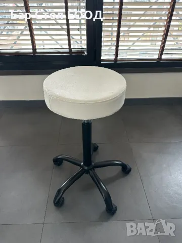 Висок Стол на колелца Kiev с 24 м гаранция и безплатна доставка, снимка 5 - Столове - 49942702