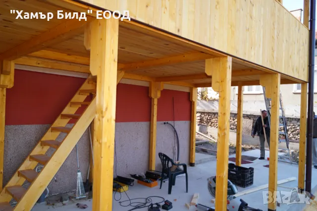 Дървени веранди, подиуми, тераси - ''ХАМЪР БИЛД'' ЕООД, снимка 2 - Монтажи - 49143498