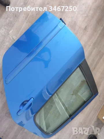 Задна лява врата син цвят за Peugeot 307, снимка 2 - Части - 51073133