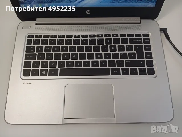 Лаптоп HP Stream 14"/AMD A4/2 RAM/25HDD(мога да добавя рам срещу заплащане), снимка 2 - Лаптопи за дома - 56165714