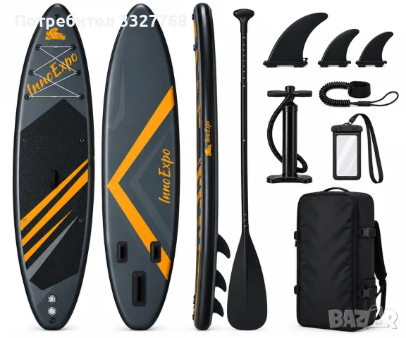 Есенна разпродажба Чисто нов SUP Paddle Board – пълен комплект, снимка 2 - Водни спортове - 56264771