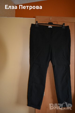 Пролетно - есенен черен панталон, снимка 1 - Панталони - 42322305