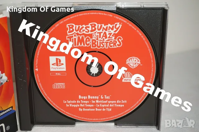 Игра за PS1 Bugs Bunny & Taz: Time Busters ТЕСТВАНА И РАБОТЕЩА, снимка 9 - Игри за PlayStation - 56061087