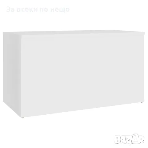 Шкаф за съхранение, бял, 84x42x46 см, ПДЧ Код P201, снимка 7 - Шкафове - 49458104