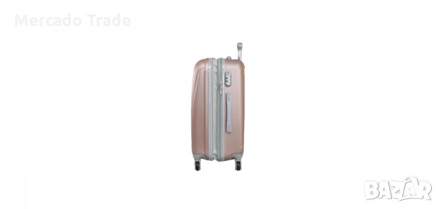 Комплект куфари 1217, Пепел от рози, снимка 3 - Куфари - 35901202