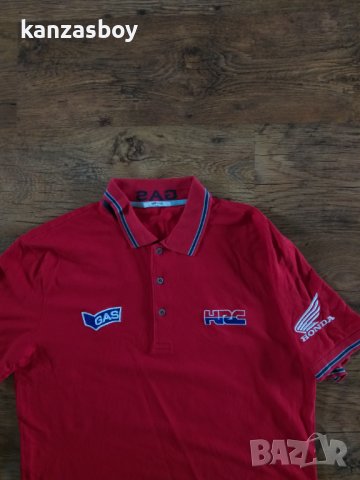gas hrc honda men's polo shirt - страхотна мъжка тениска КАТО НОВА, снимка 4 - Тениски - 41191289