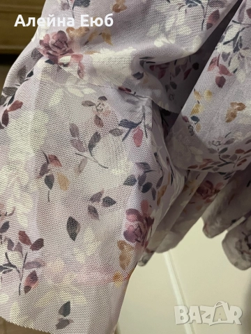 Пастелно лилава къса рокля, снимка 4 - Рокли - 52739761