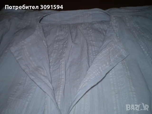 19 век Фолк Арт Женска  Памучна Кенарена Риза