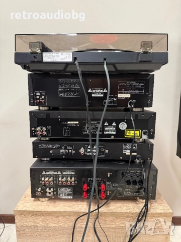 🔉ТОП ЦЕНА - Ретро аудио система сет PIONEER - усилвател + дек + cd + тунер + грамофон 🔊, снимка 3 - Аудиосистеми - 52615419