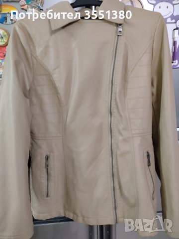 Чисто Ново Дамско/юношеско кожено яке, снимка 4 - Якета - 40075055