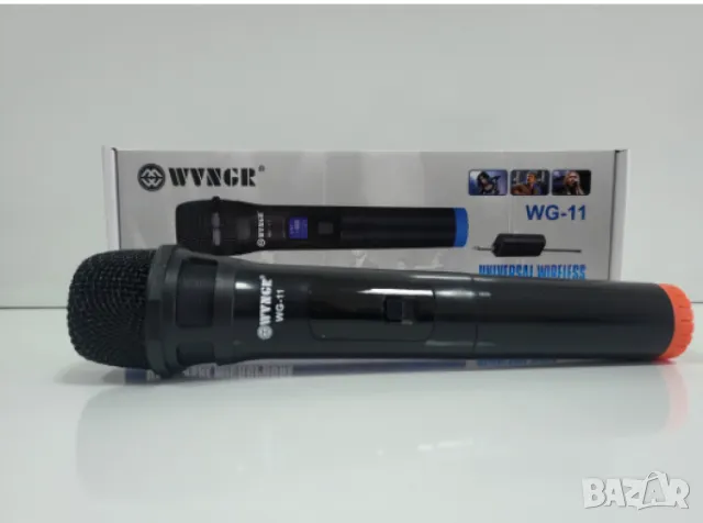 Професионална система WVNGR WG-11,безжичен микрофон, снимка 1