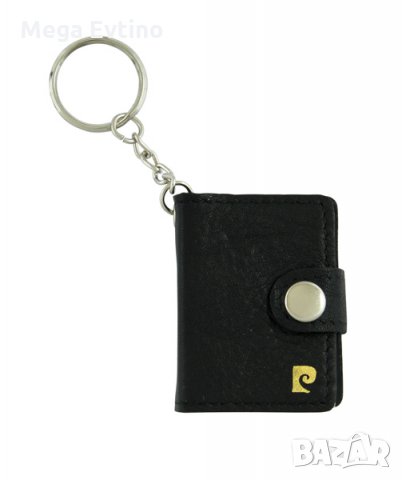 Ключодържател Pierre Cardin, естествена кожа, черен, снимка 2 - Други - 35847890