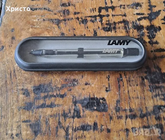 автоматичен молив Lamy Лами Vista 0.5 мм, M 41, модел 112, прозрачен уникат, снимка 2 - Ученически пособия, канцеларски материали - 48411157
