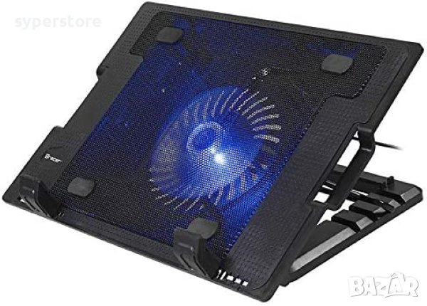 Поставка за лаптоп 9-17" Digital One SP00628 M25, 5 степени наклон, 140mm вентилатор, usb хъб