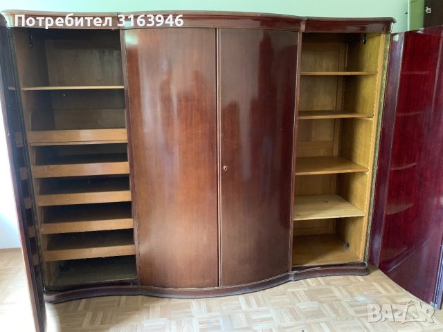 Бароков спален комплект ,старинна спалня с гардероб, снимка 5 - Спални и легла - 42273159