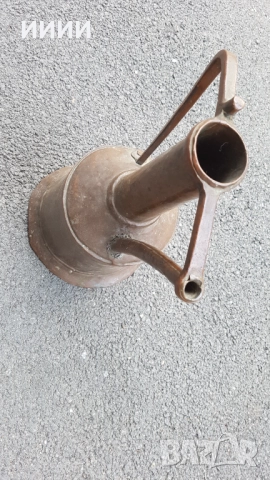 Османски бакърен  ибрик чайник с печати