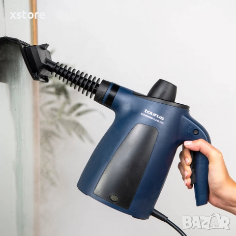 Парочистачка Taurus Rapidissimo Clean Pro -1050W, 3.5 bar, 9 аксесоара, снимка 15 - Парочистачки и Водоструйки - 52795754