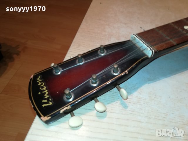 UNICON-СТАРА КРАСИВА КИТАРА ВНОС ENGLAND 2410211121, снимка 5 - Китари - 34564258