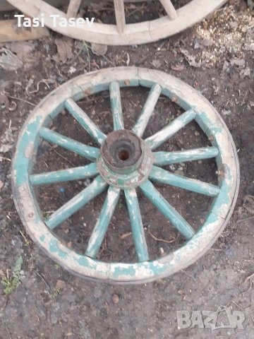 Колела от каруца, снимка 3 - Декорация за дома - 52792748